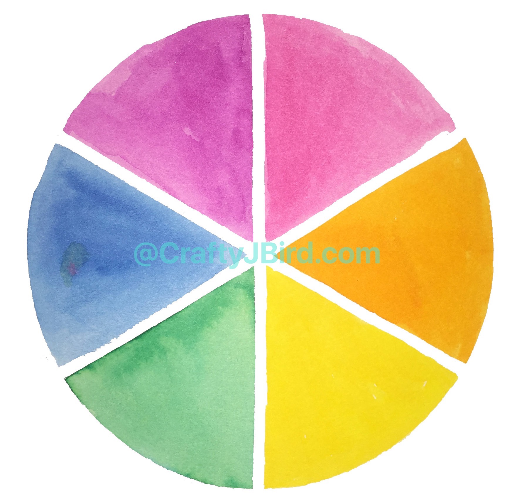 Making My Color Wheel | Crafty JBird