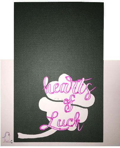 Hearts of Luck St. Patrick's Day Card